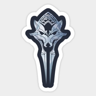 Greymoor chrome design Sticker